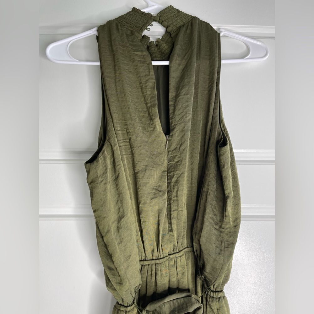 Gabrielle Union Olive Green Jumpsuit - Picture 7 of 9